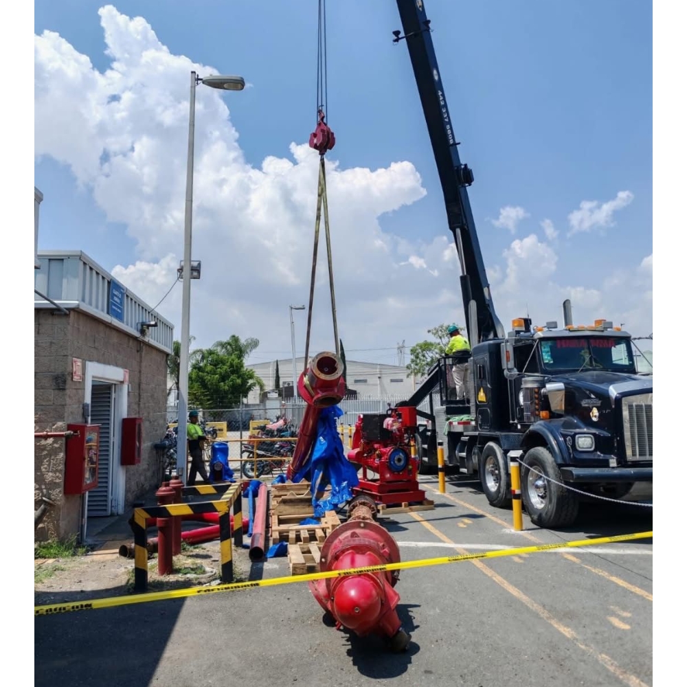 Bombas contra incendio horizontales y verticales